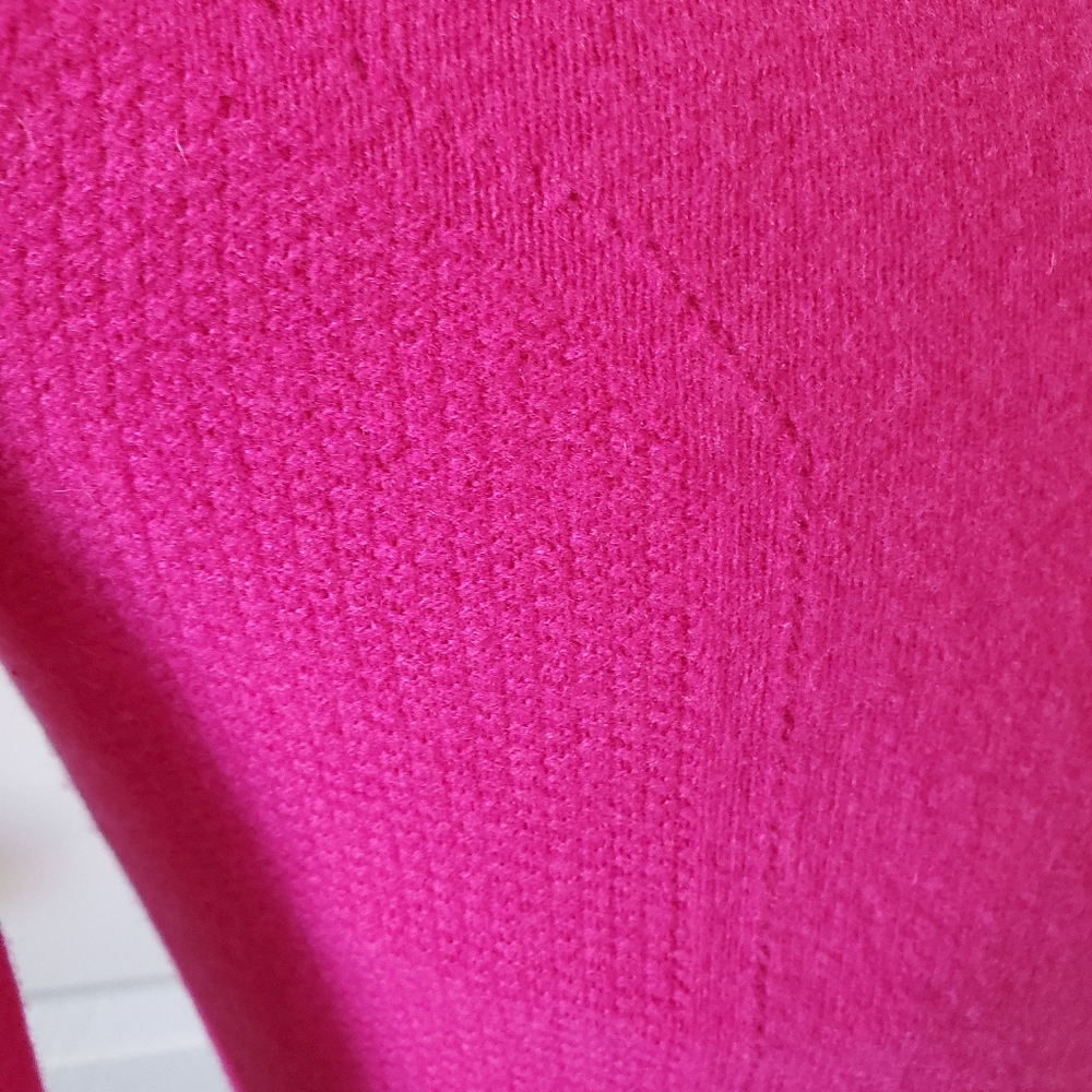 Giorgio Armani Pink Wool Cashmere Long Sleeve Sweater Women's Size XS/Small - Picture 7 of 10